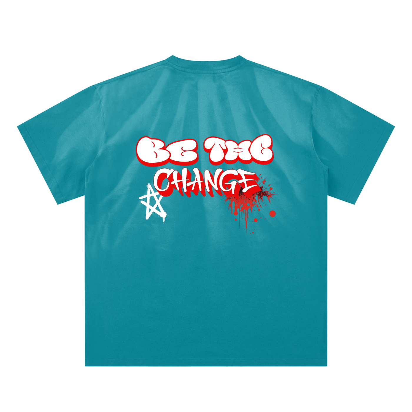 Be The Change Hand-Scrunched Sunfade T-Shirt