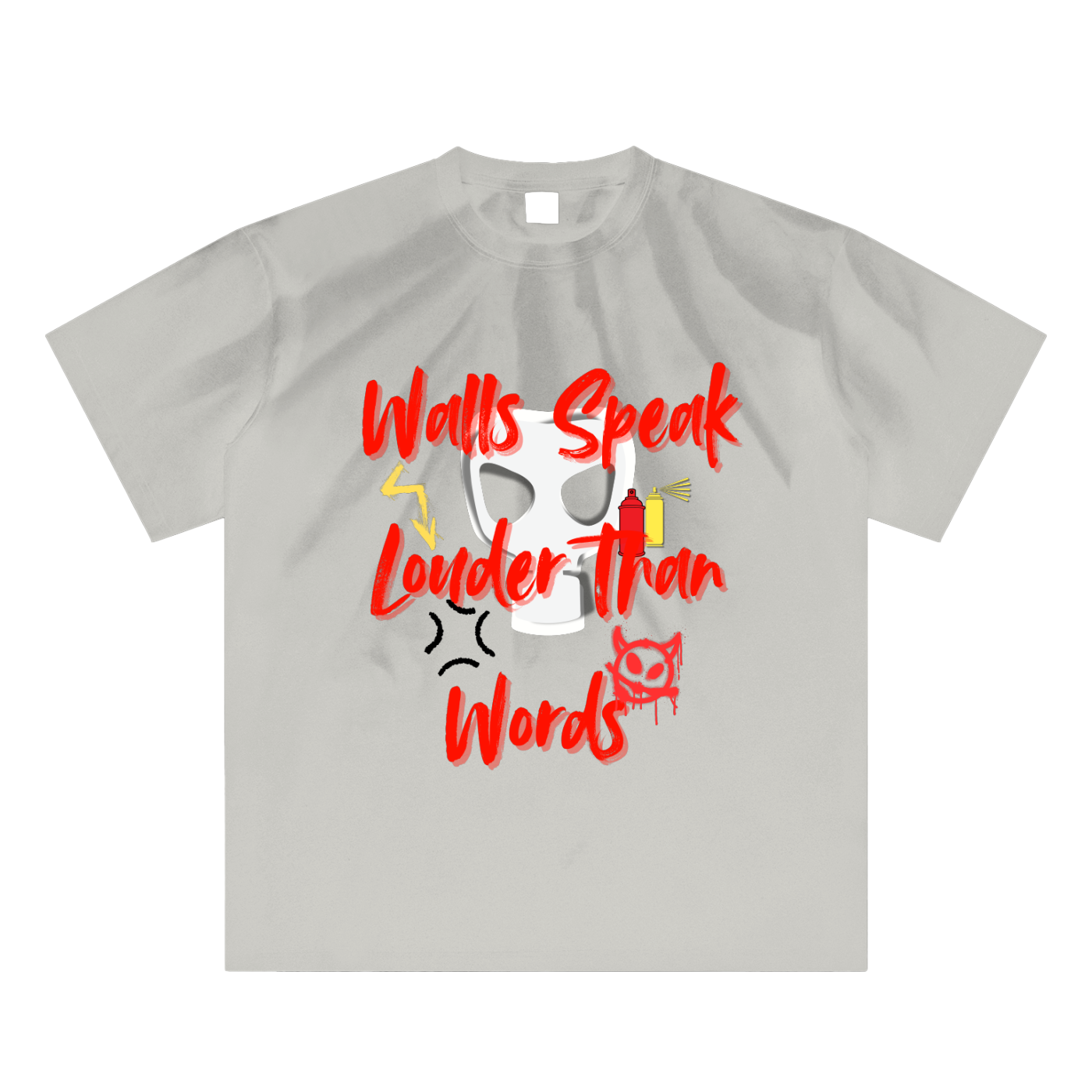 Walls Speak Hand-Scrunched Sunfade T-Shirt