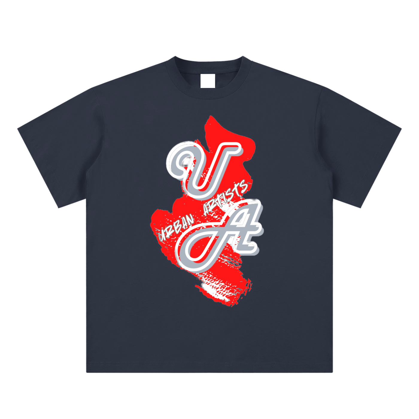 Logo Sueded Cotton T-shirt