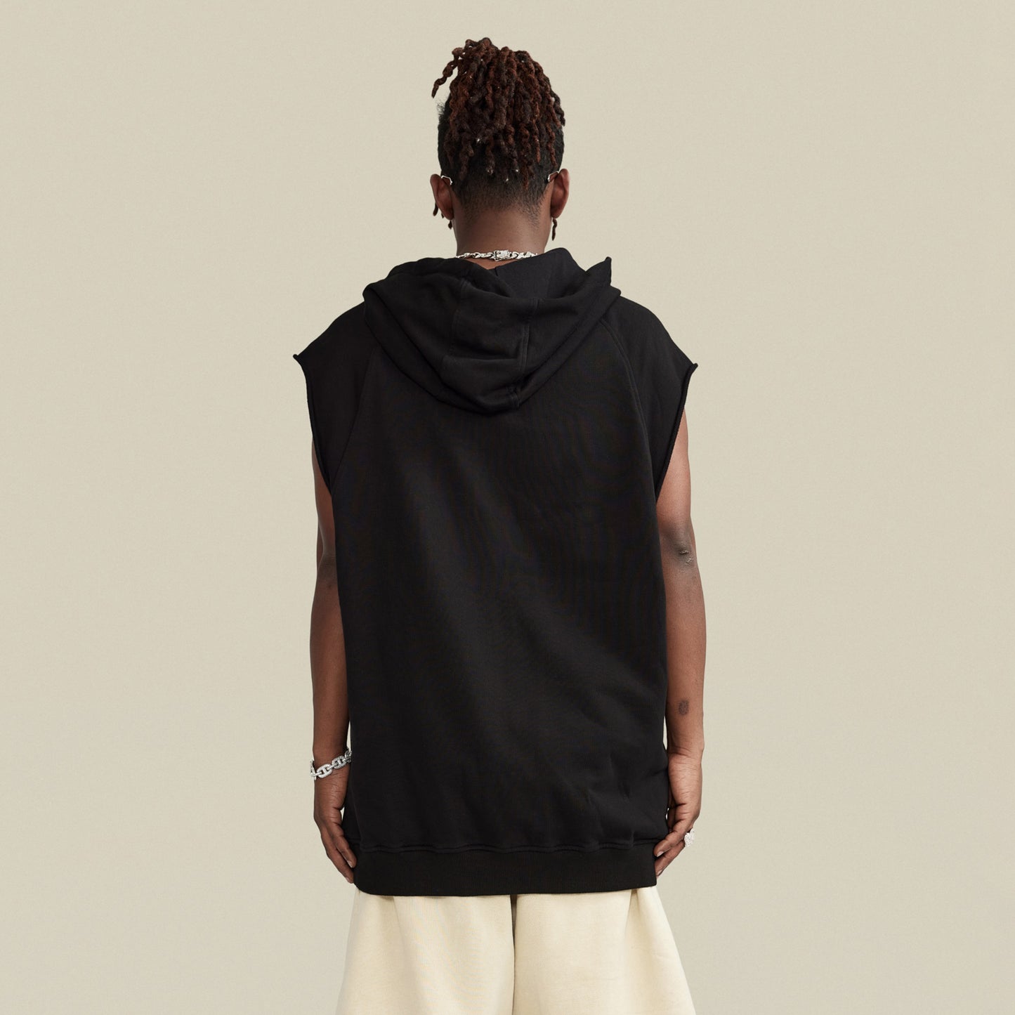 Urban Edge Sleeveless Hoodie
