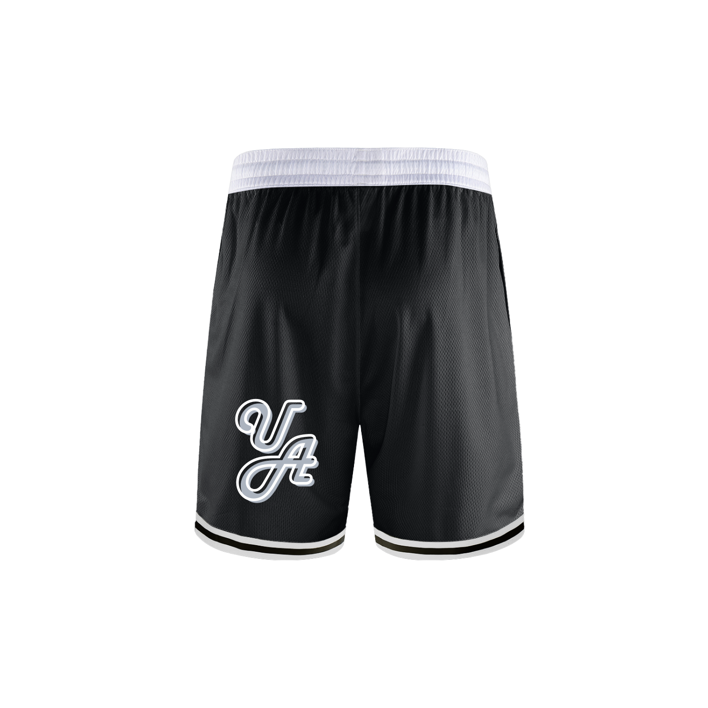 Classic Stripe Trim Basketball Shorts