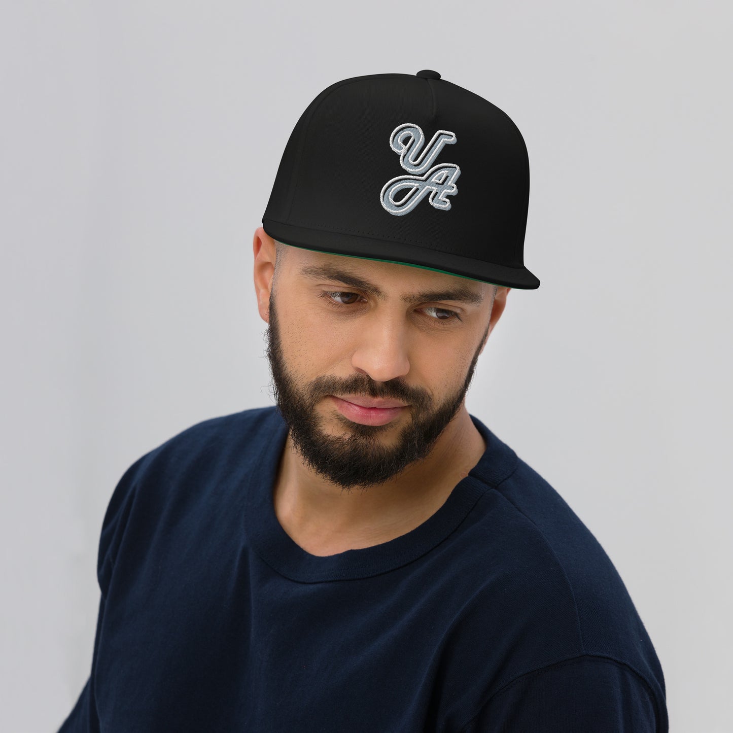 Unisex Flat Bill Cap