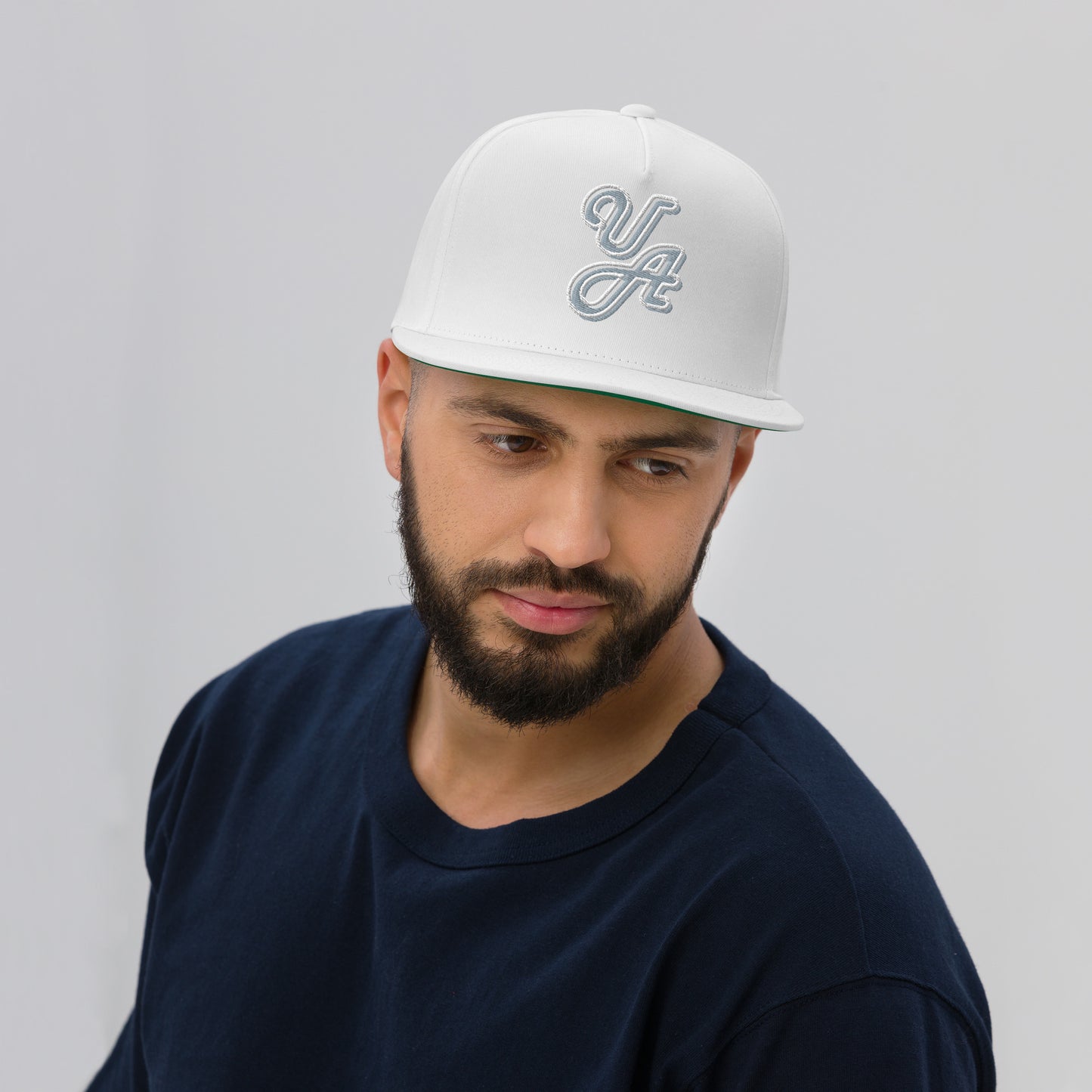 Unisex Flat Bill Cap
