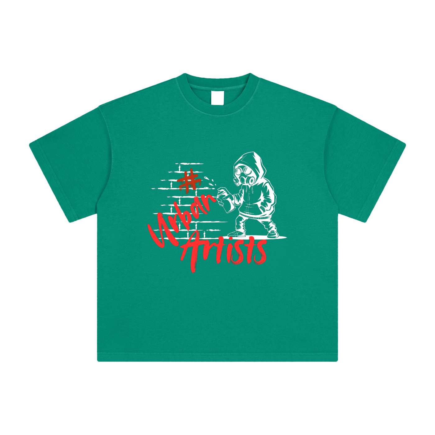Street Art Heavyweight Vintage Washed T-Shirt