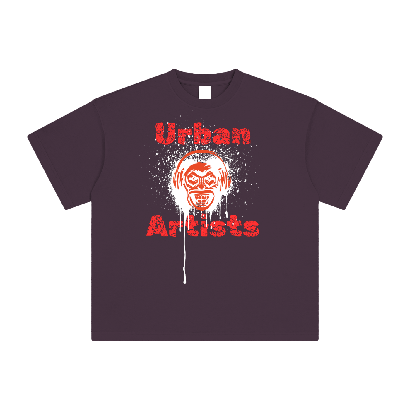Monkey Graffiti Heavyweight Vintage Washed T-Shirt