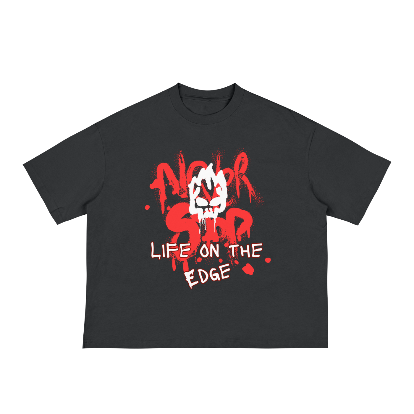 Life On The Edge Classic Boxy Tee - 230 GSM