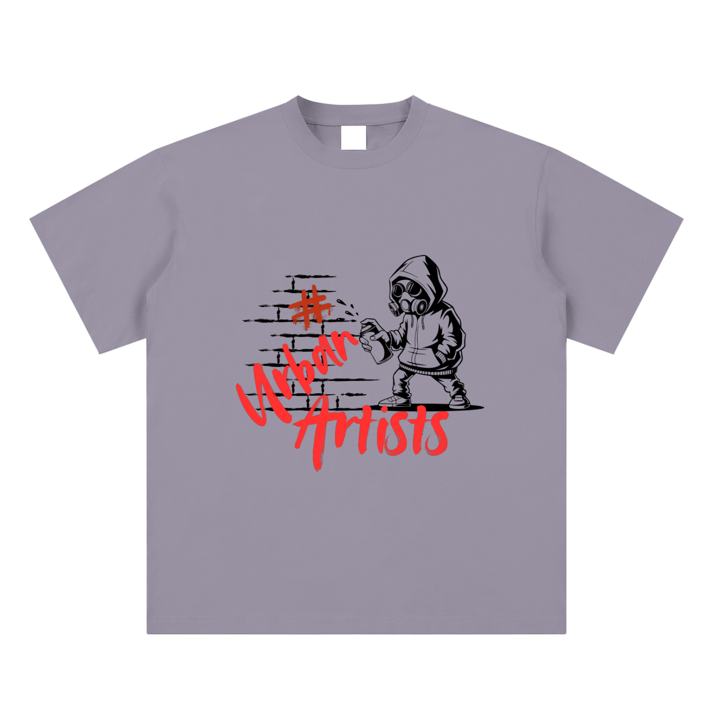 Street Art Sueded Cotton T-shirt