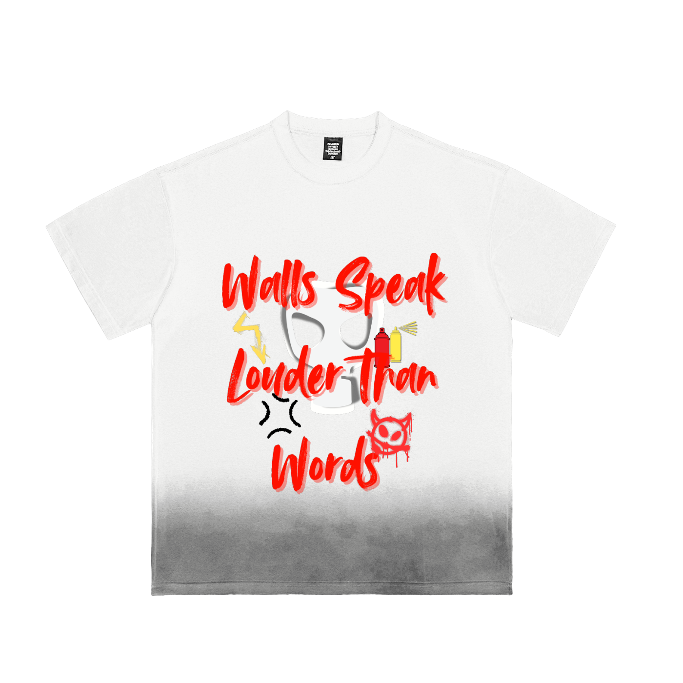Walls Speak Sunfade Vintage Washed T-Shirt
