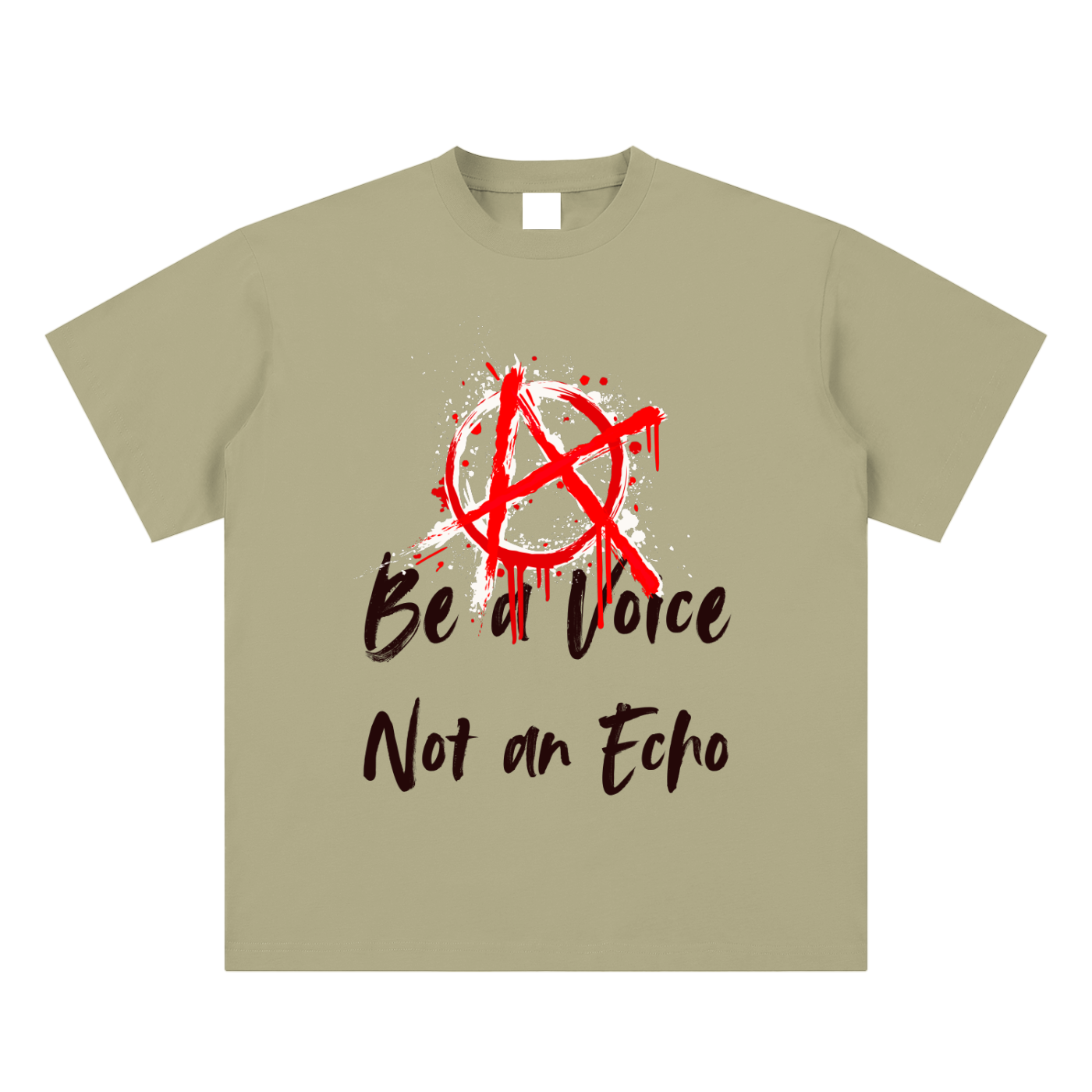 Be A Voice Sueded Cotton T-shirt