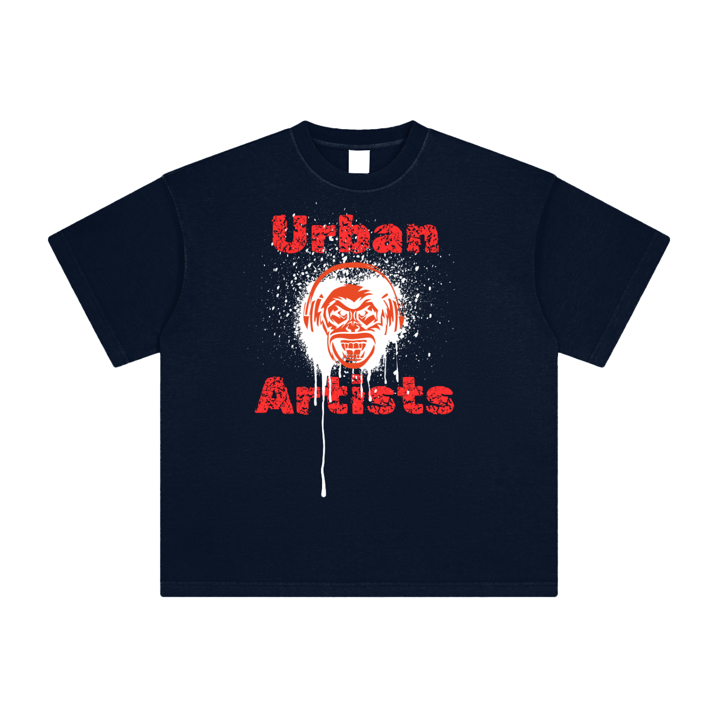 Monkey Graffiti Heavyweight Vintage Washed T-Shirt
