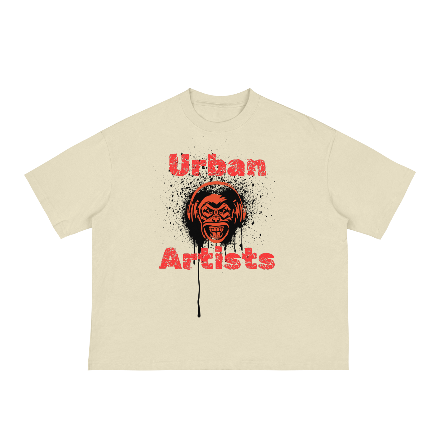 Monkey Graffiti Classic Boxy Tee - 230 GSM