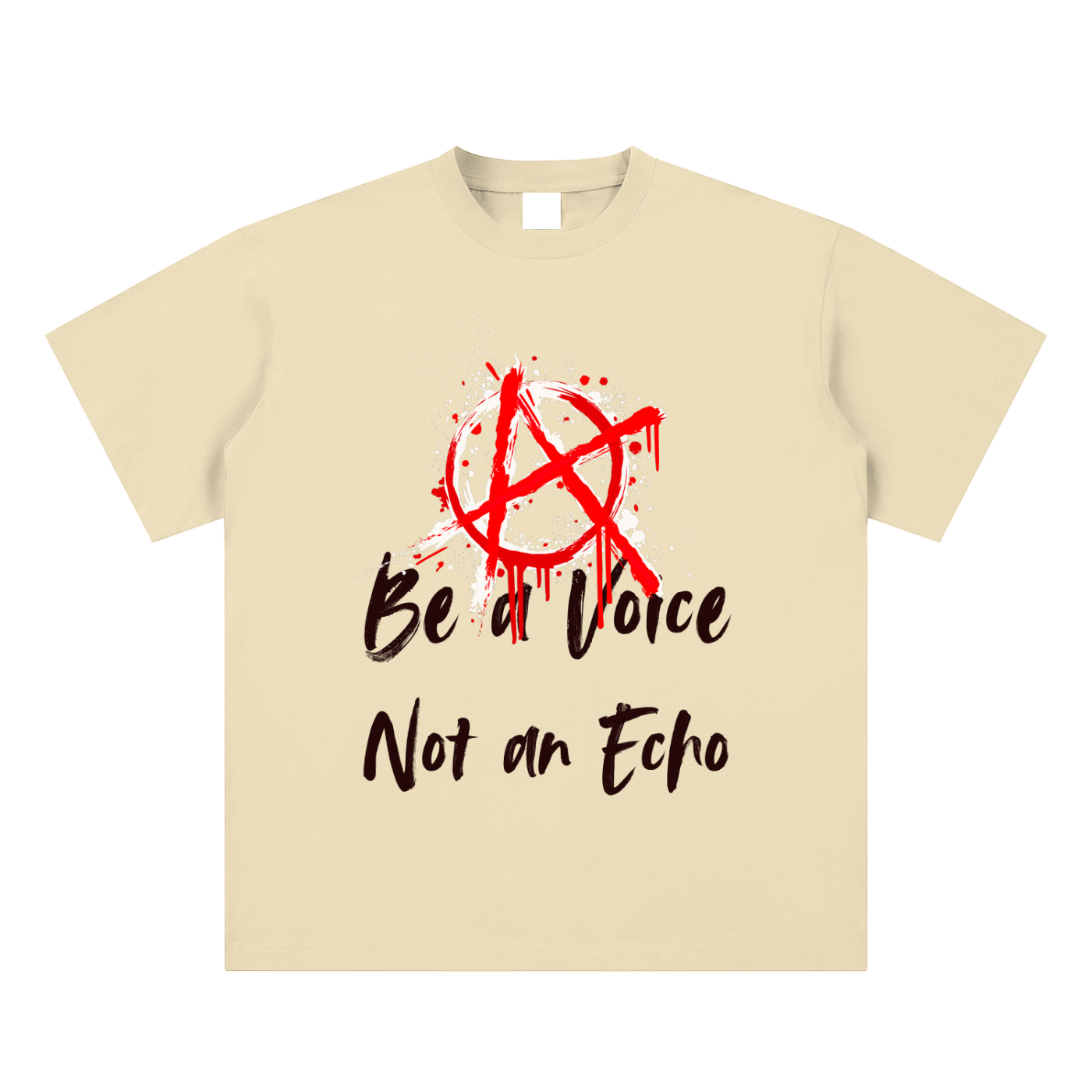 Be A Voice Sueded Cotton T-shirt