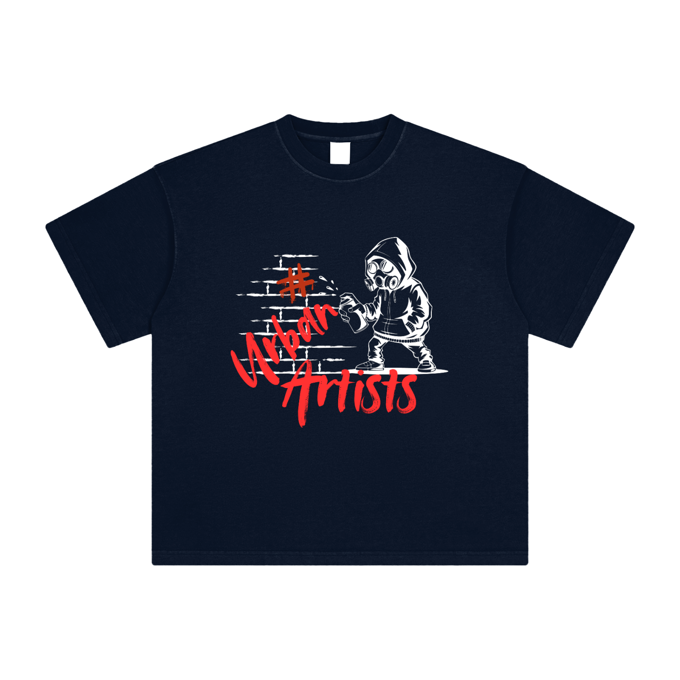 Street Art Heavyweight Vintage Washed T-Shirt