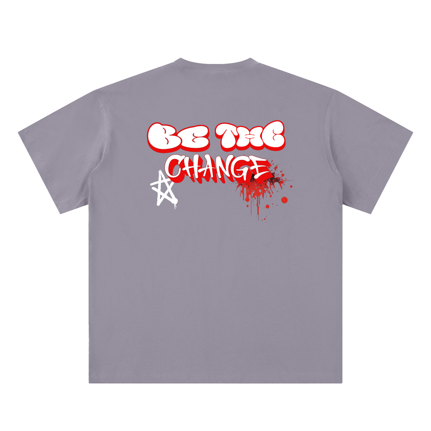 Be The Change Sueded Cotton T-shirt