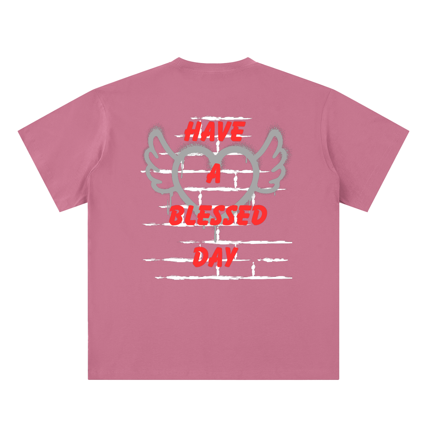 Blessed Day Sueded Cotton T-shirt