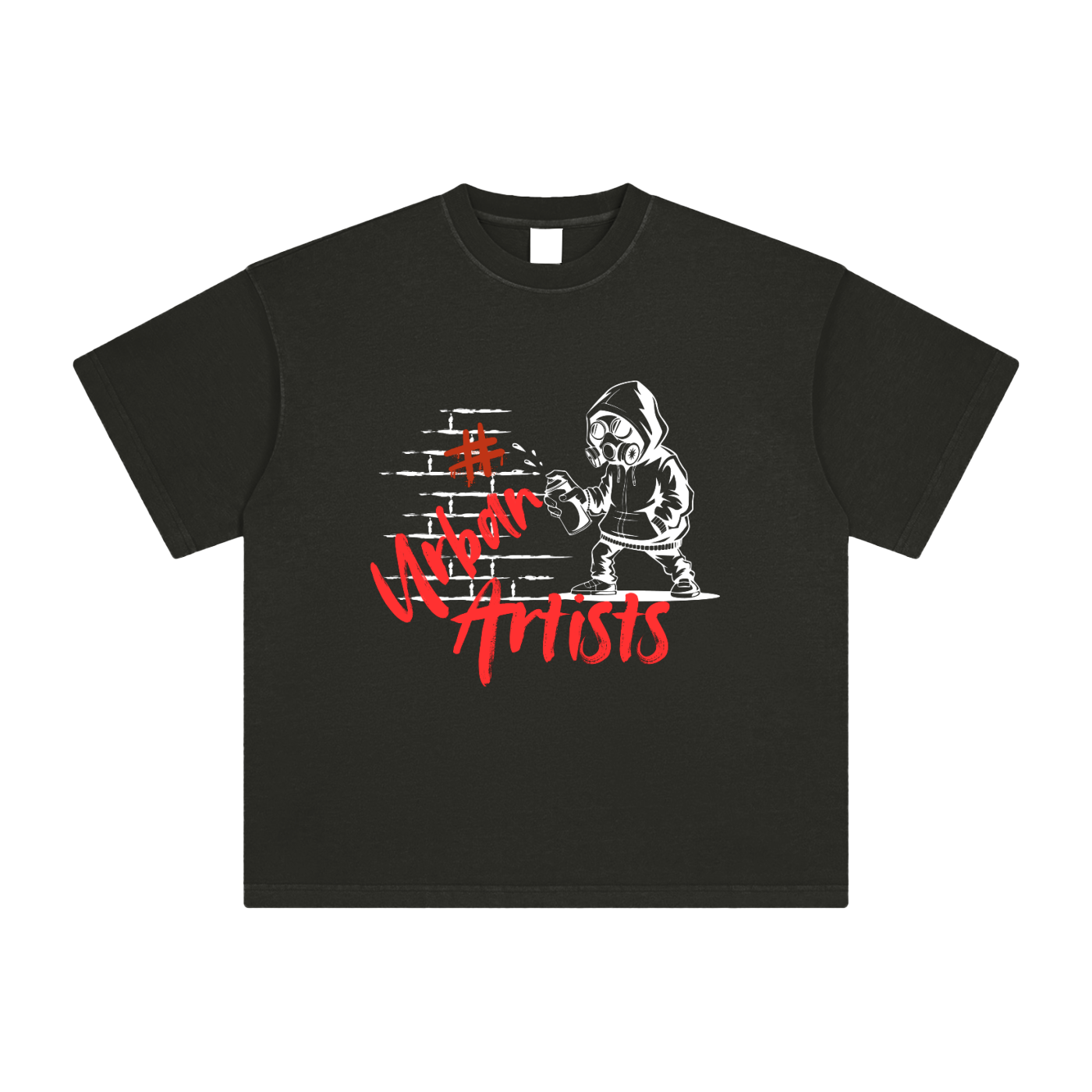 Street Art Heavyweight Vintage Washed T-Shirt