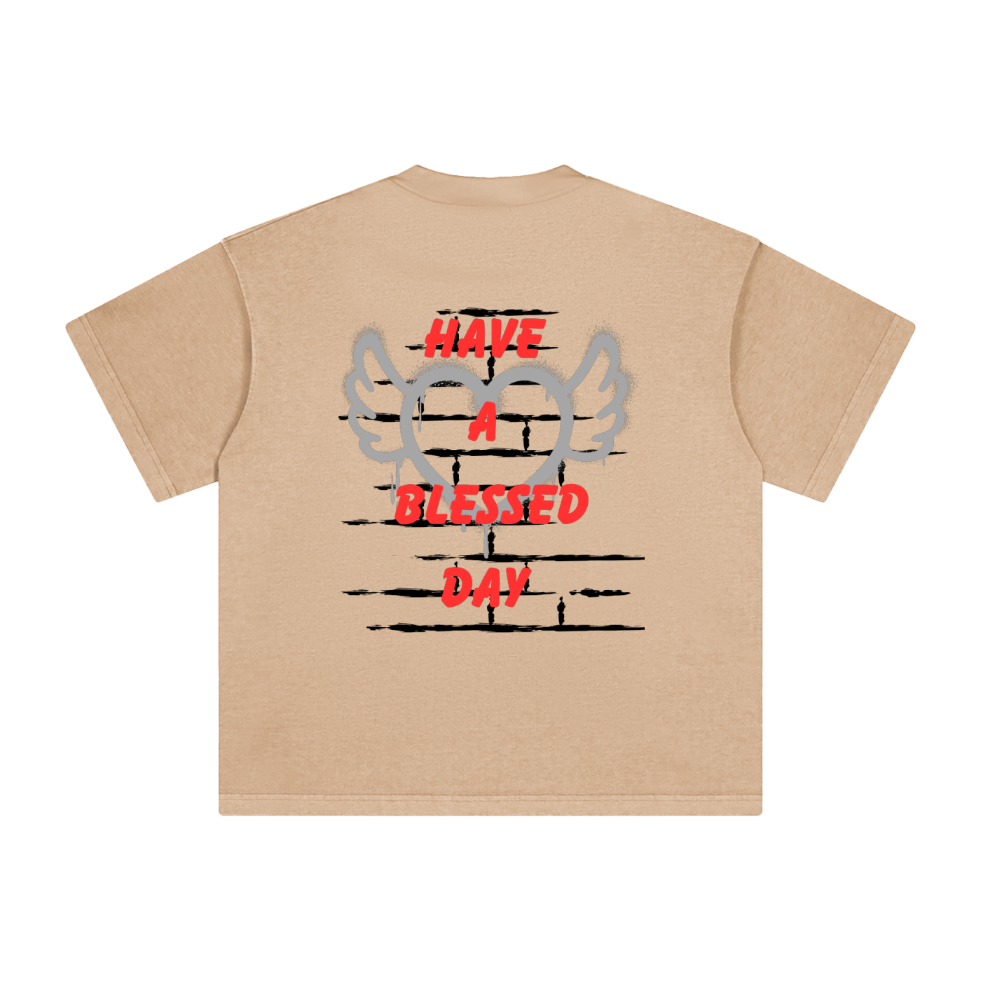Blessed Day Heavyweight Vintage Washed T-Shirt