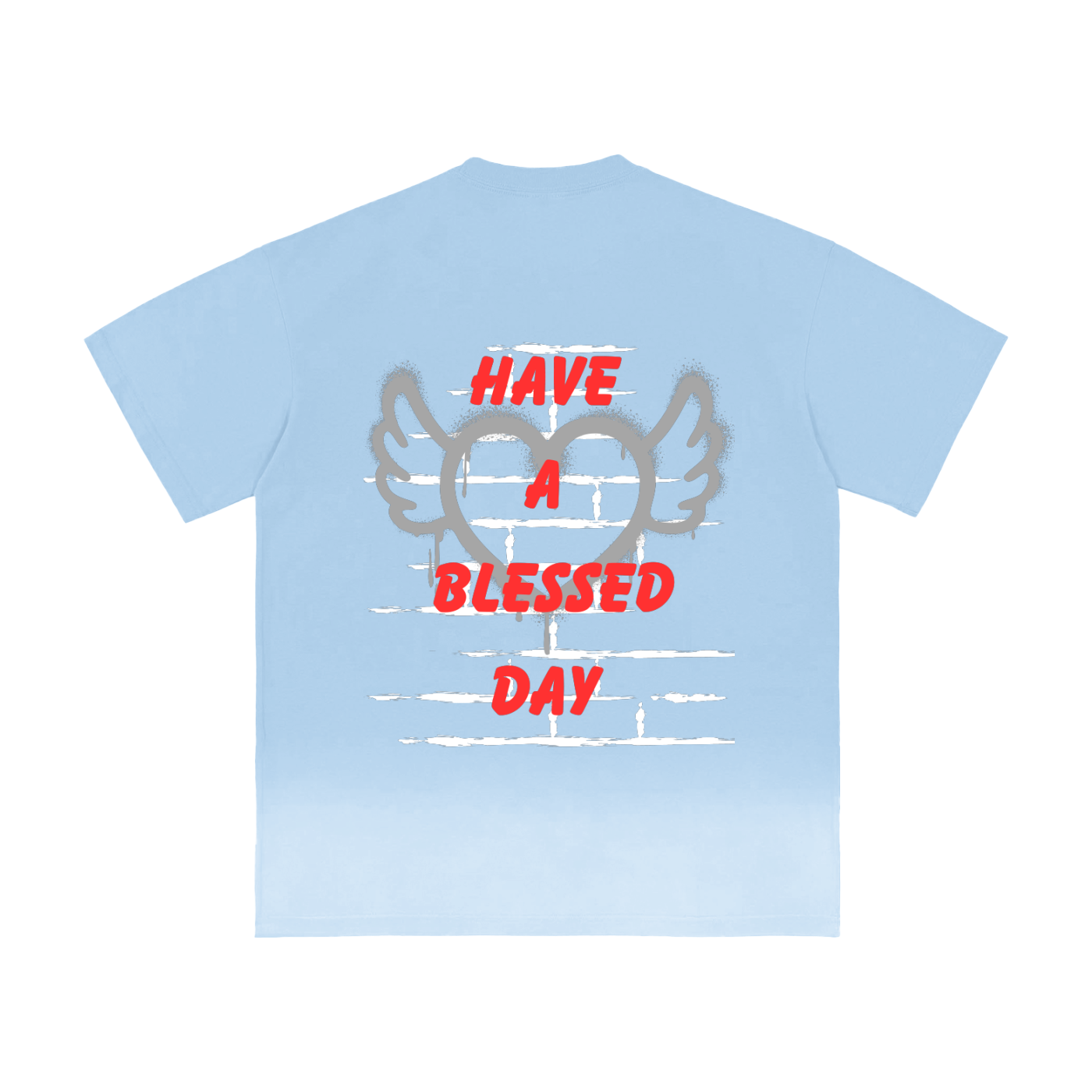 Blessed Day Sunfade Vintage Washed T-Shirt