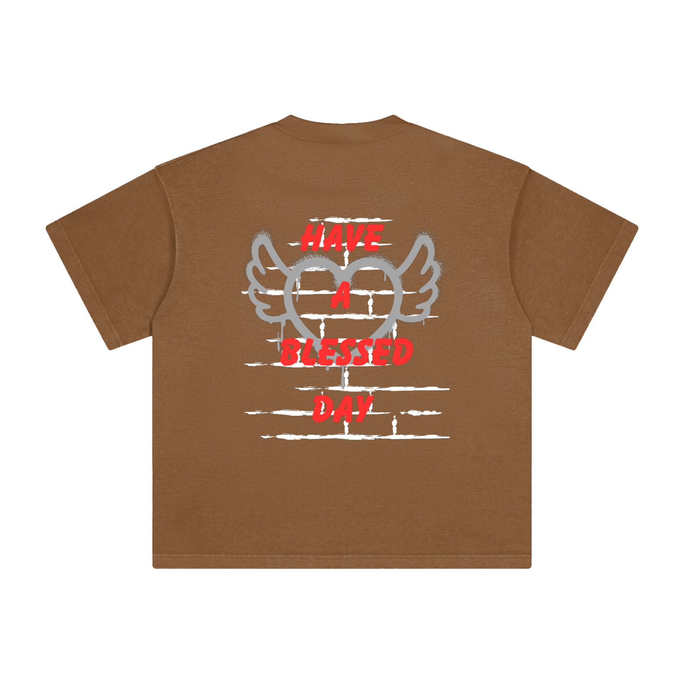 Blessed Day Heavyweight Vintage Washed T-Shirt