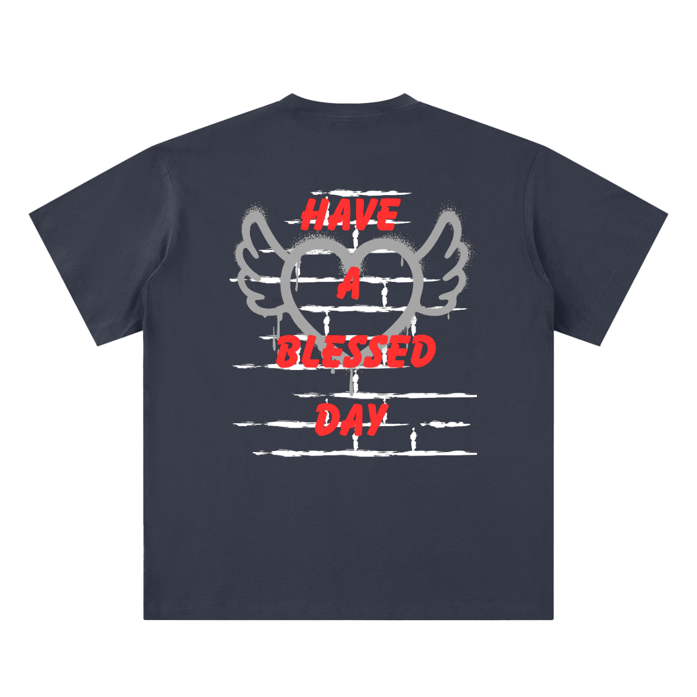 Blessed Day Sueded Cotton T-shirt
