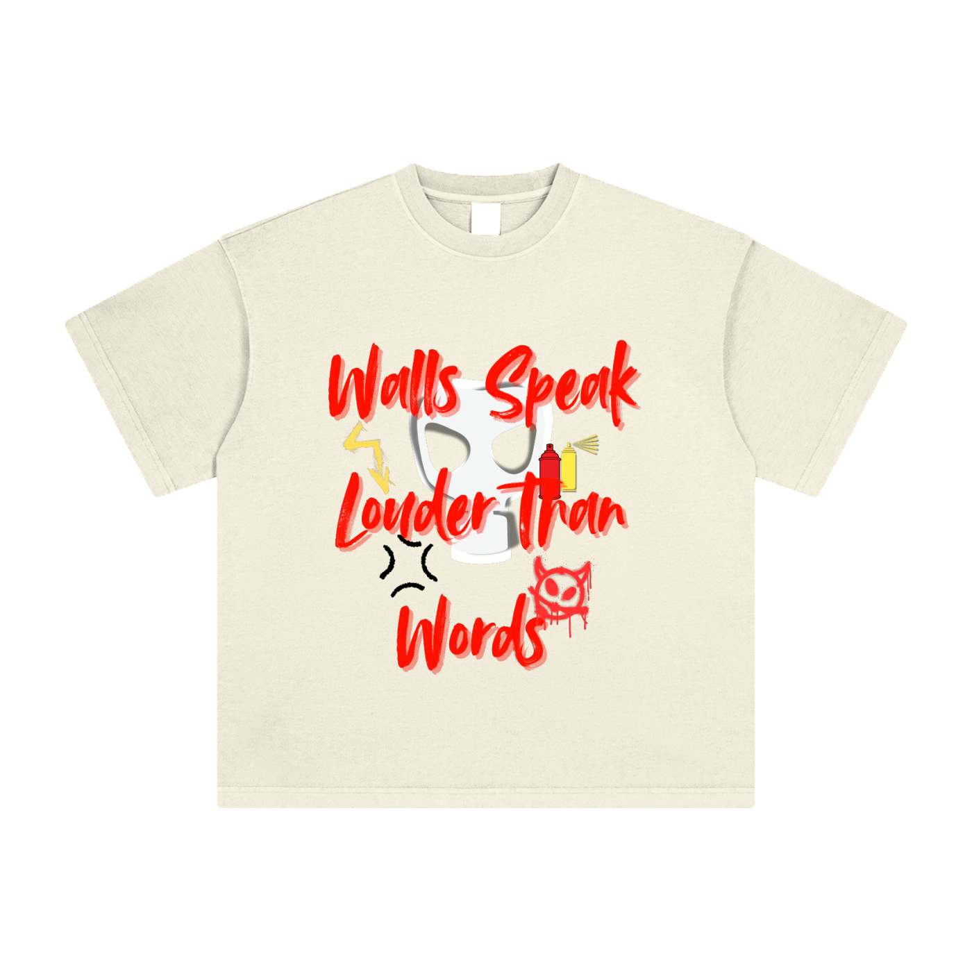 Walls Speak Heavyweight Vintage Washed T-Shirt