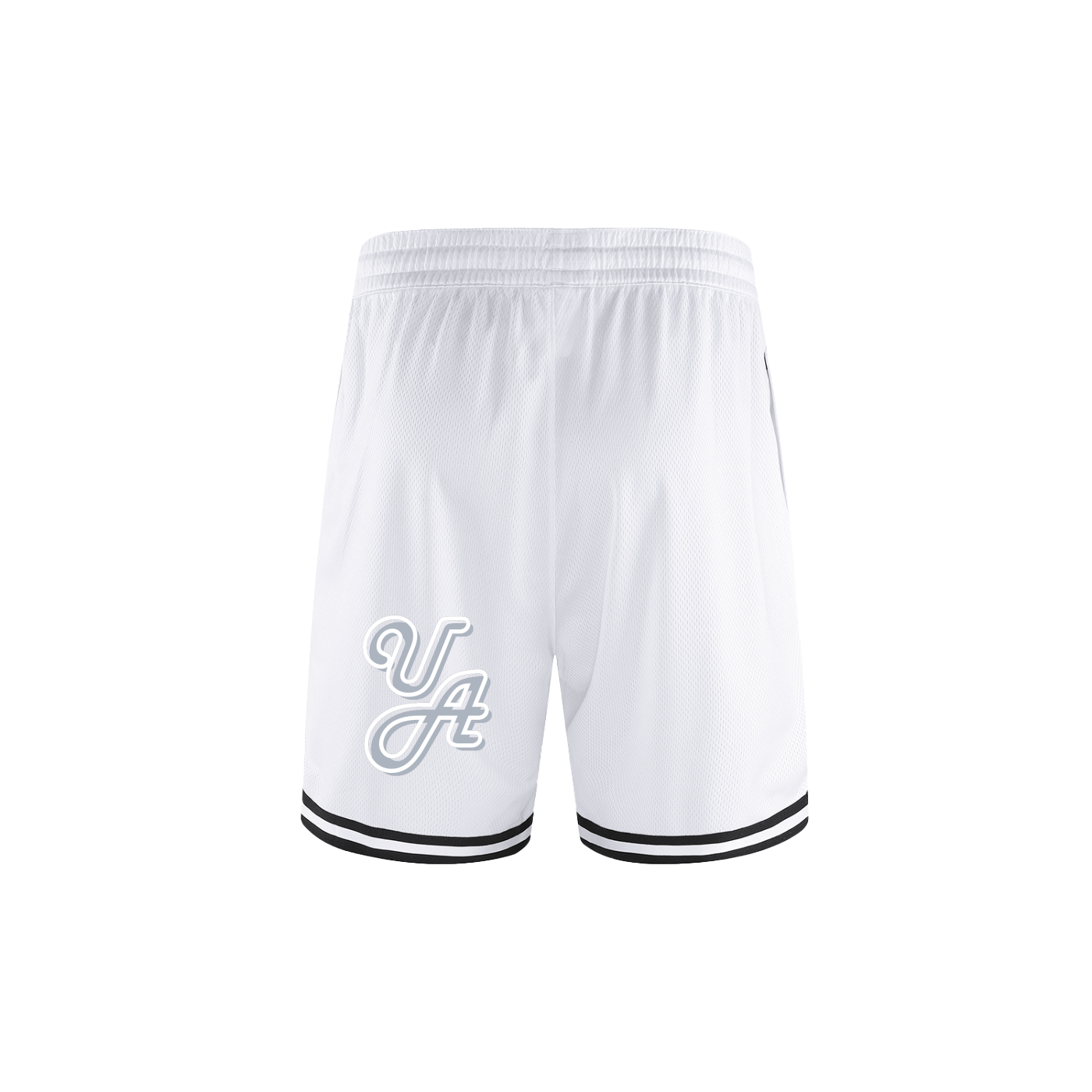 Classic Stripe Trim Basketball Shorts
