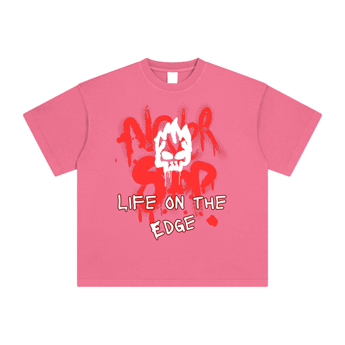 Life On The Edge Heavyweight Vintage Washed T-Shirt