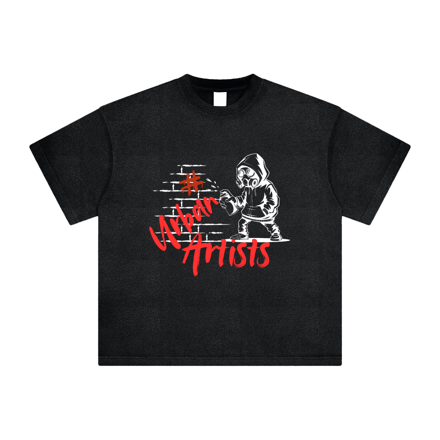 Street Art Heavyweight Vintage Washed T-Shirt