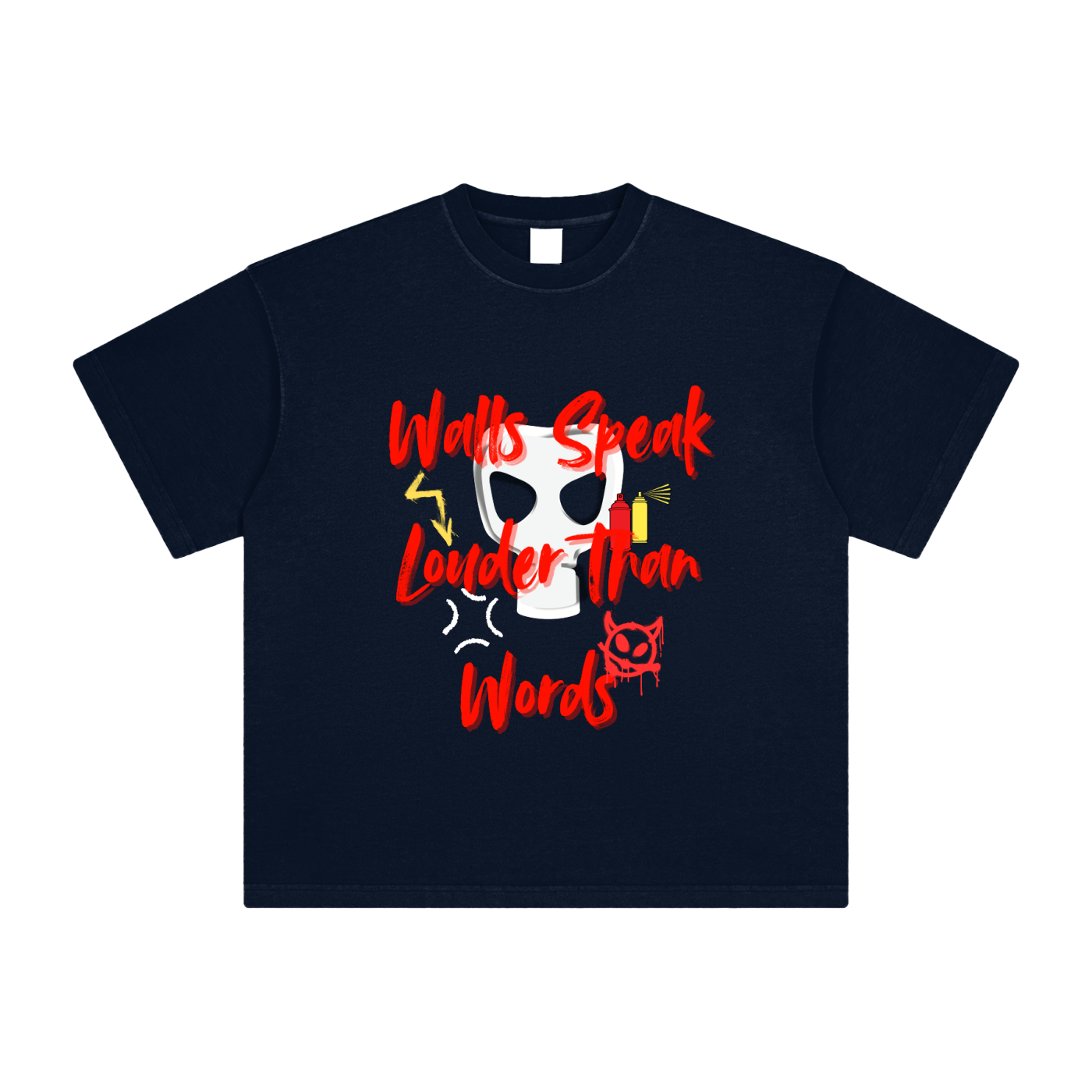 Walls Speak Heavyweight Vintage Washed T-Shirt