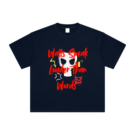 Walls Speak Heavyweight Vintage Washed T-Shirt