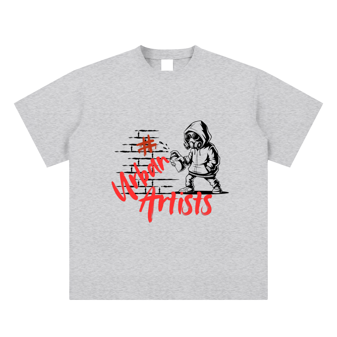 Street Art Sueded Cotton T-shirt