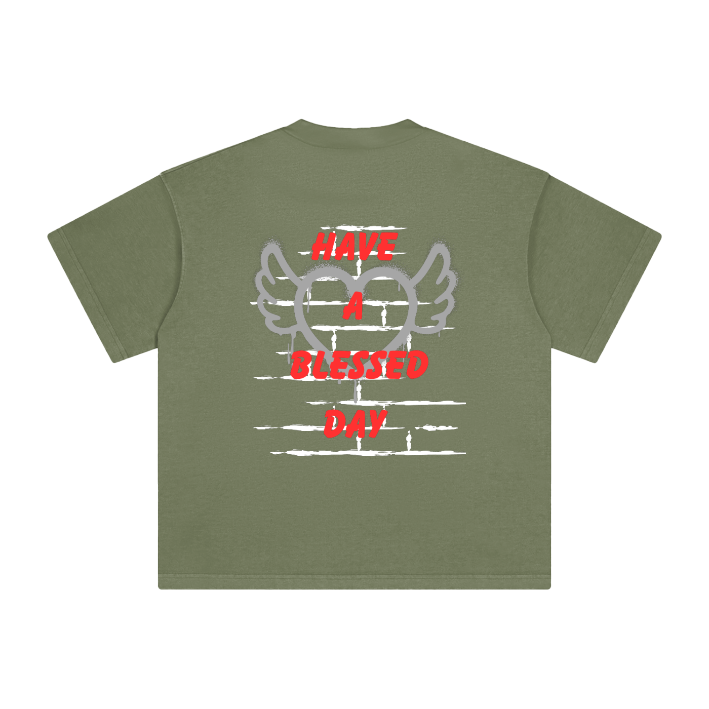 Blessed Day Heavyweight Vintage Washed T-Shirt
