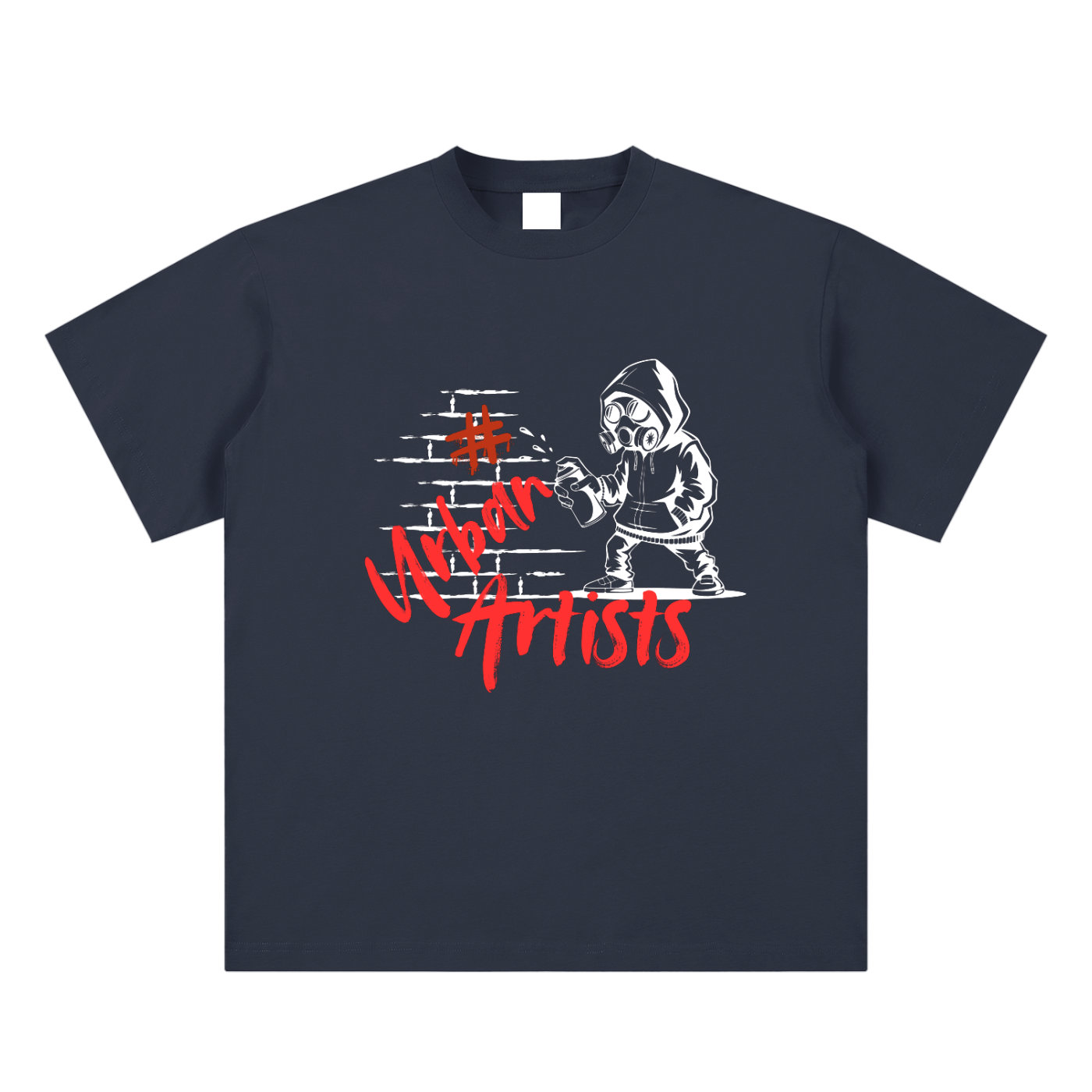 Street Art Sueded Cotton T-shirt