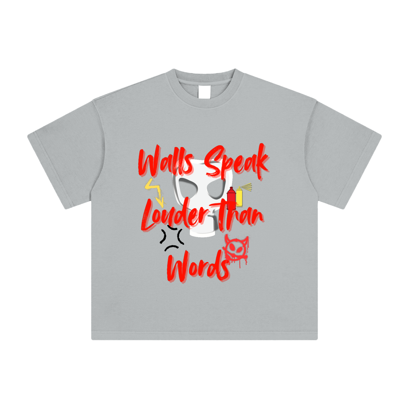 Walls Speak Heavyweight Vintage Washed T-Shirt