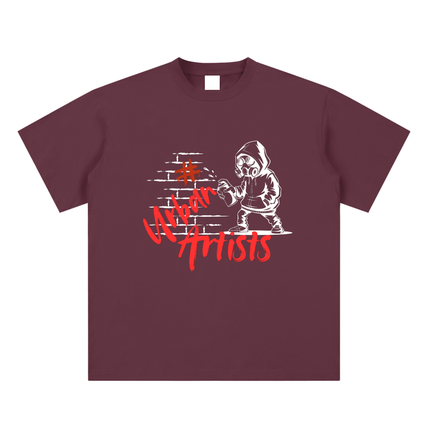 Street Art Sueded Cotton T-shirt