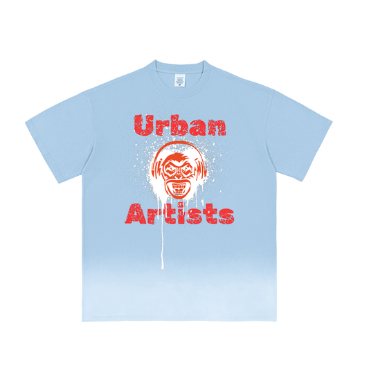 Monkey Graffiti Sunfade Vintage Washed T-Shirt