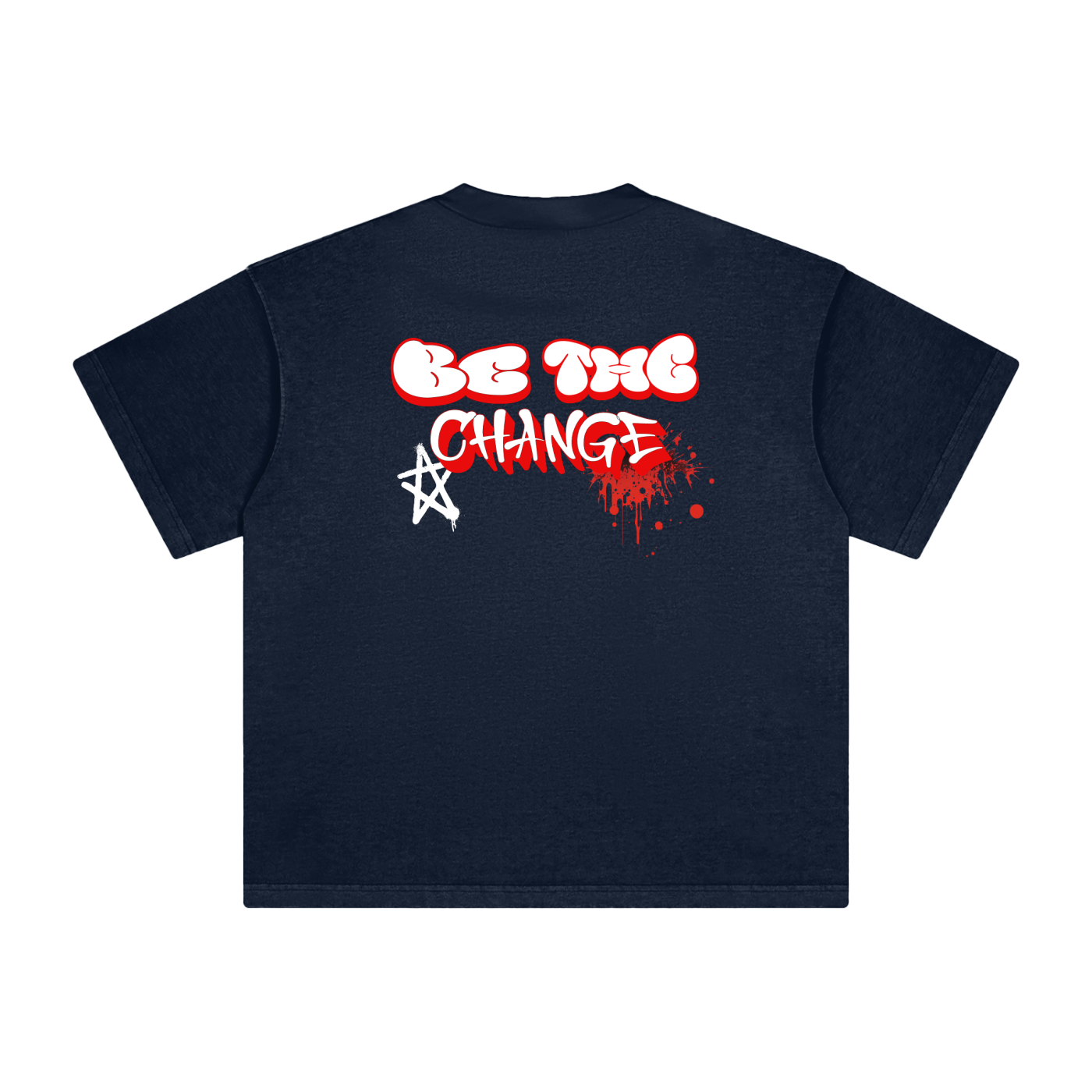 Be The Change Heavyweight Vintage Washed T-Shirt
