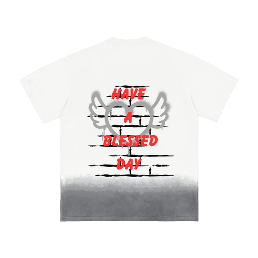 Blessed Day Sunfade Vintage Washed T-Shirt