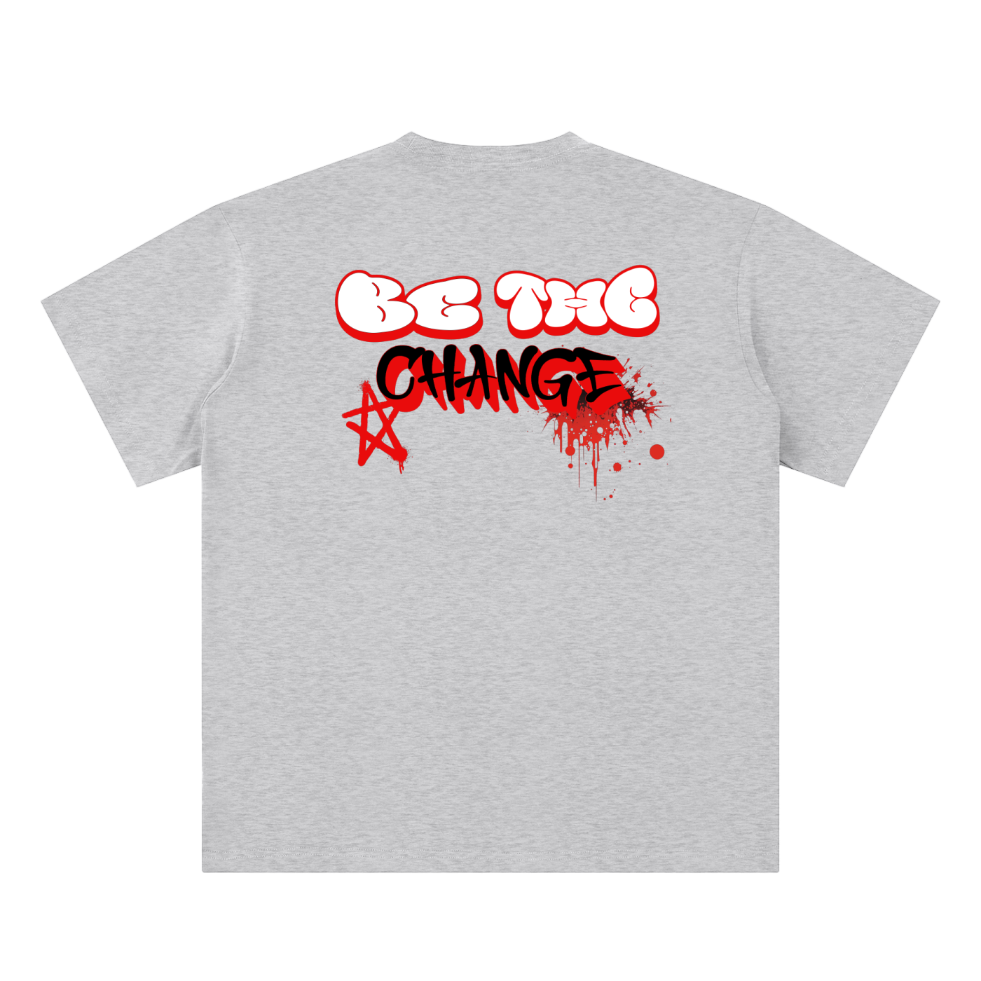 Be The Change Sueded Cotton T-shirt