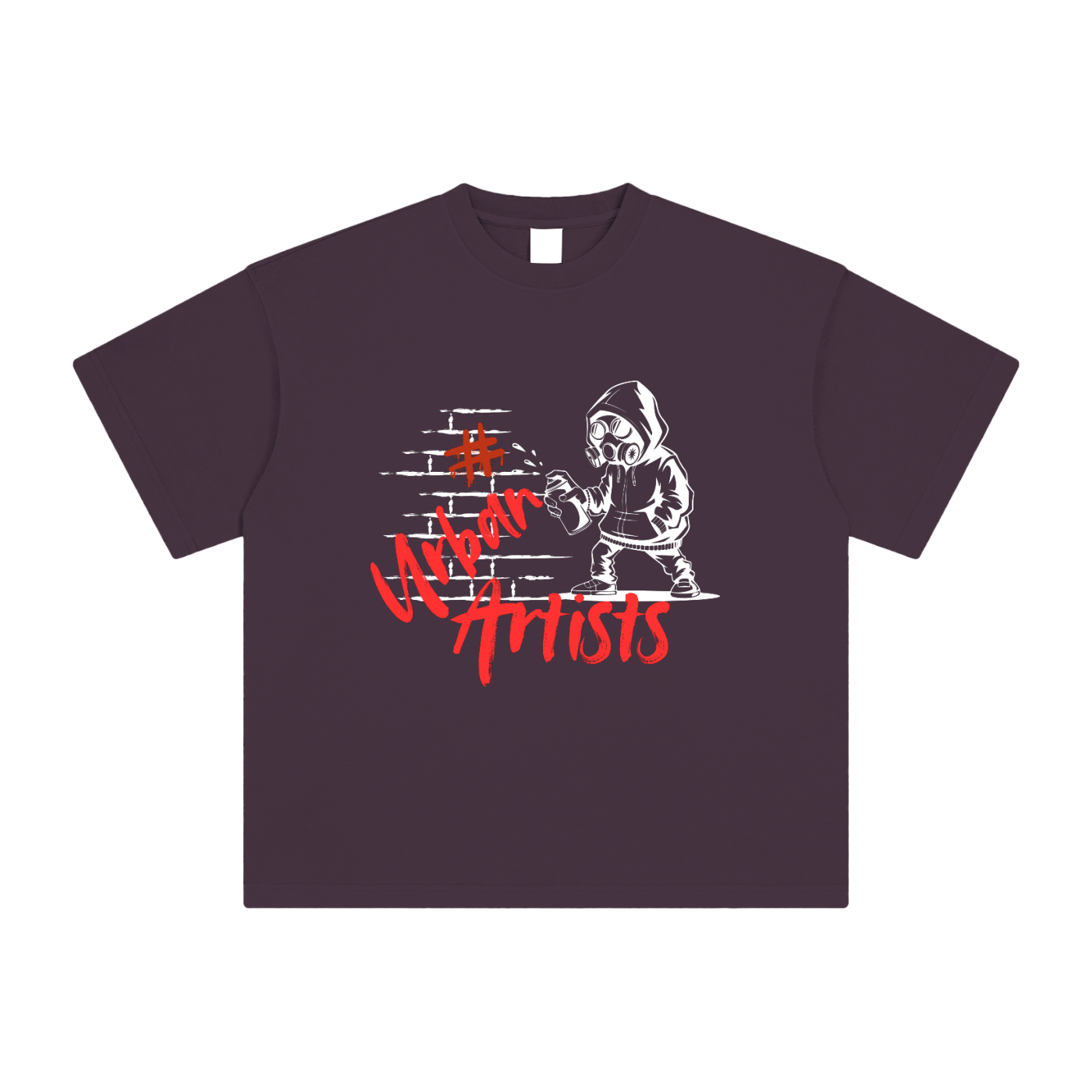 Street Art Heavyweight Vintage Washed T-Shirt