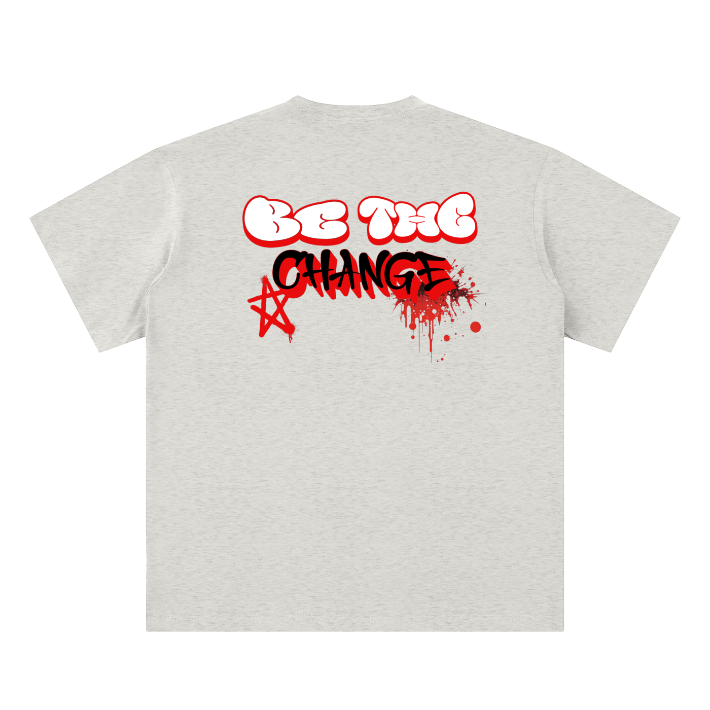 Be The Change Sueded Cotton T-shirt