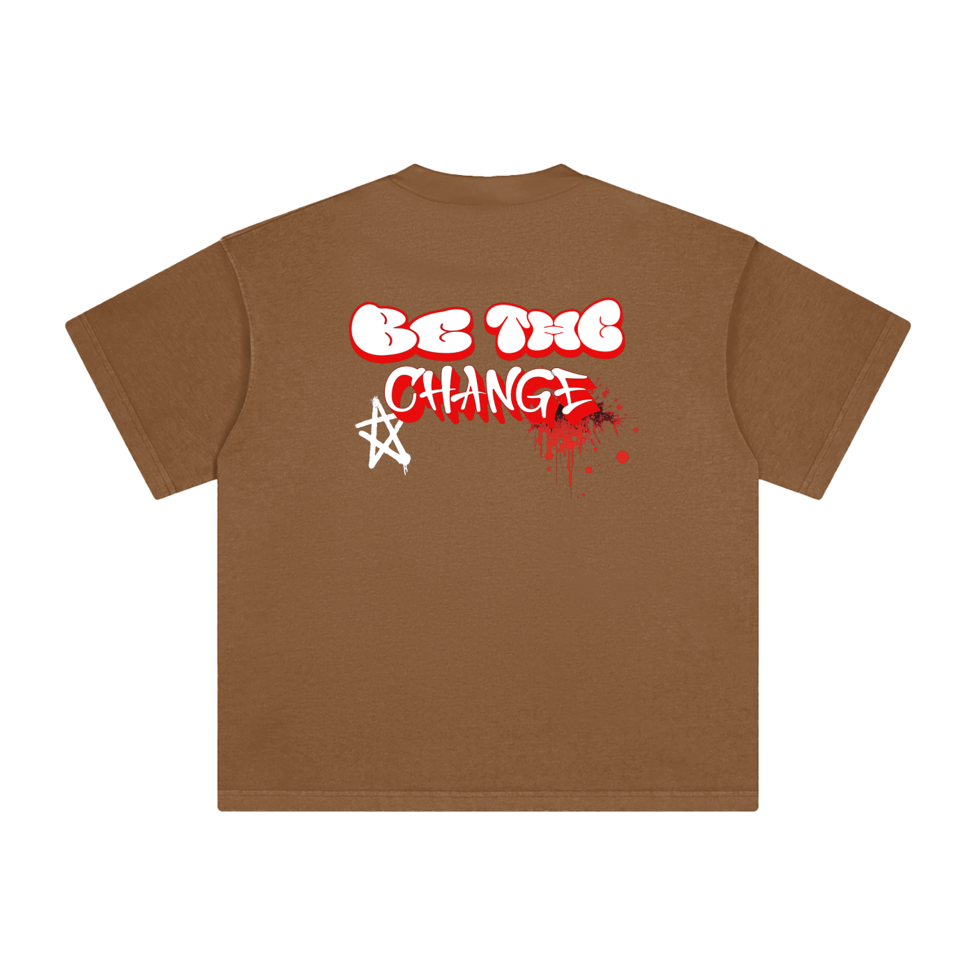 Be The Change Heavyweight Vintage Washed T-Shirt