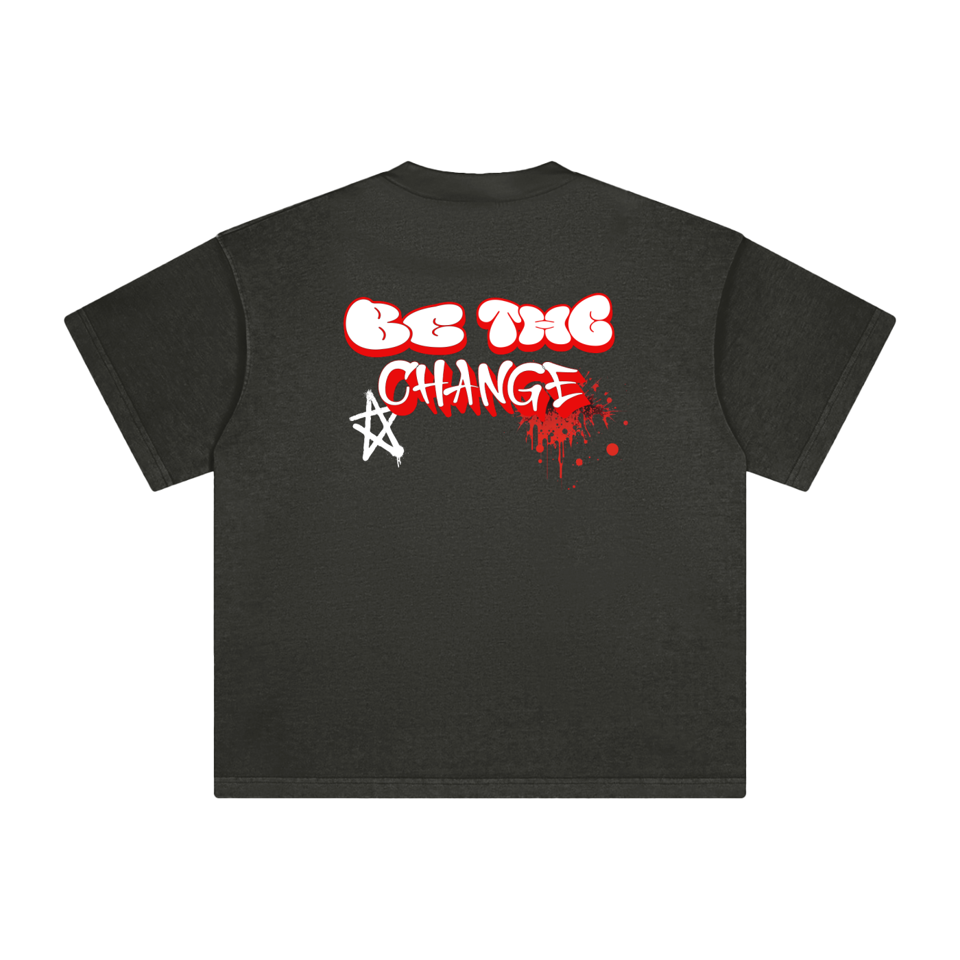 Be The Change Heavyweight Vintage Washed T-Shirt