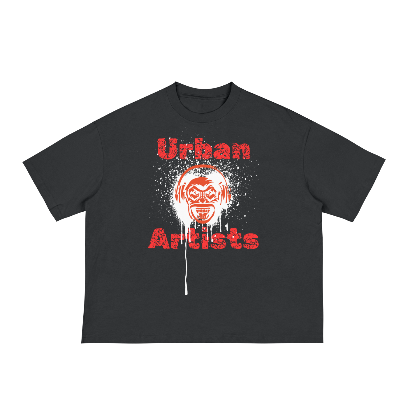 Monkey Graffiti Classic Boxy Tee - 230 GSM