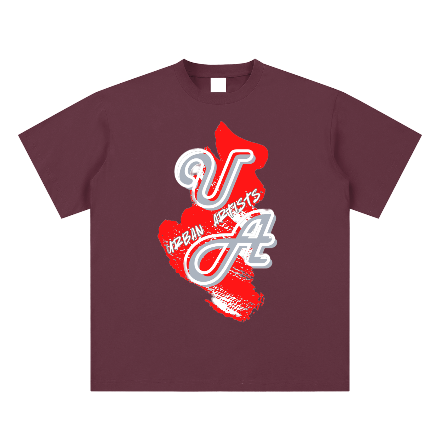 Logo Sueded Cotton T-shirt