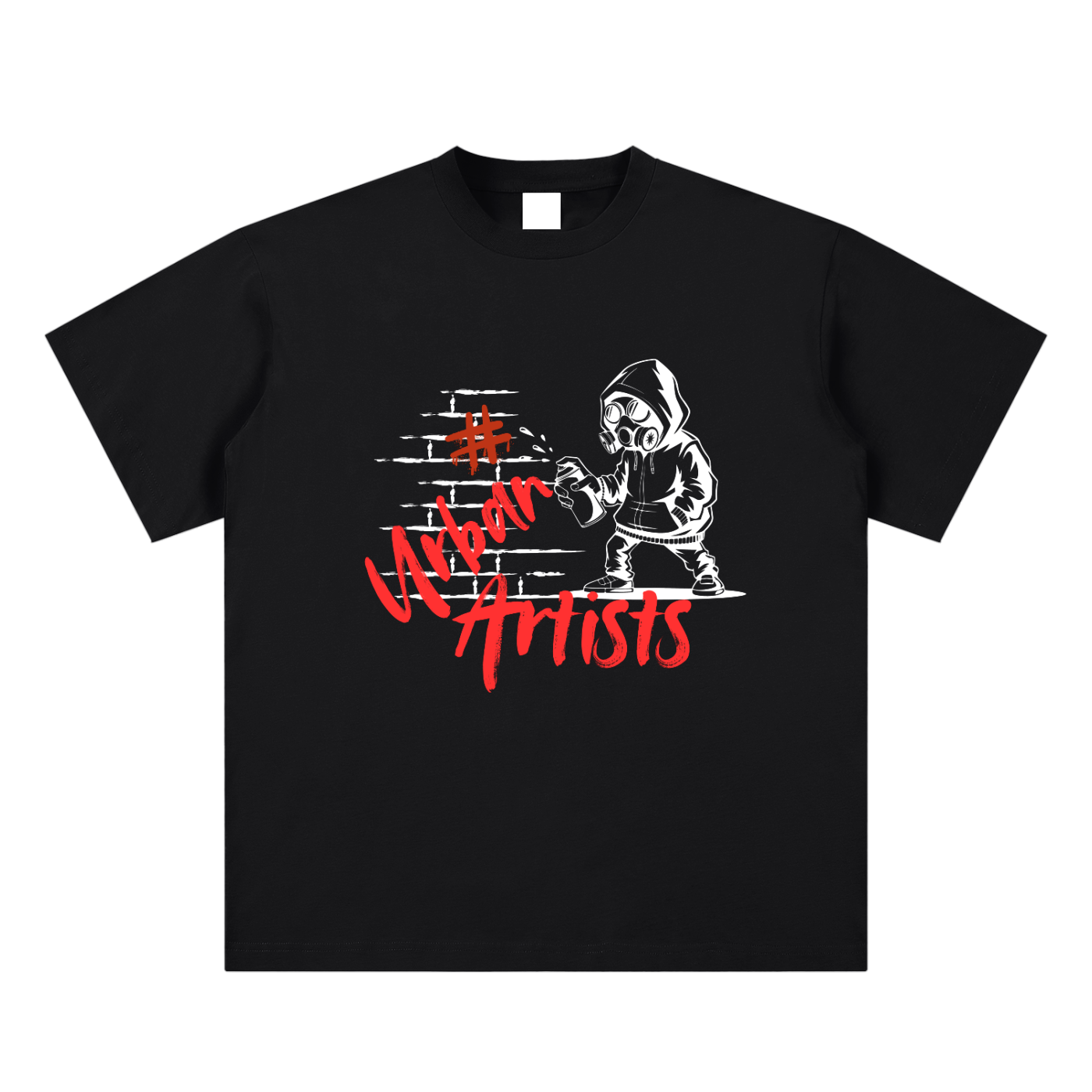 Street Art Sueded Cotton T-shirt