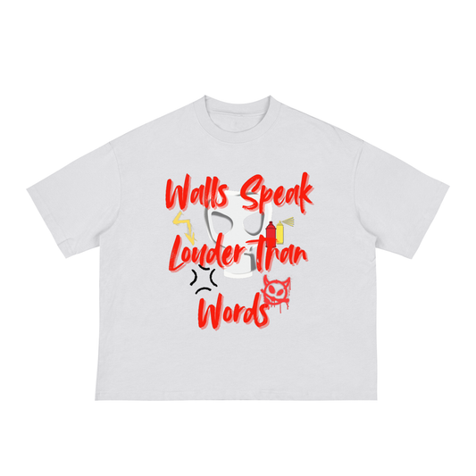Walls Speak Classic Boxy Tee - 230 GSM
