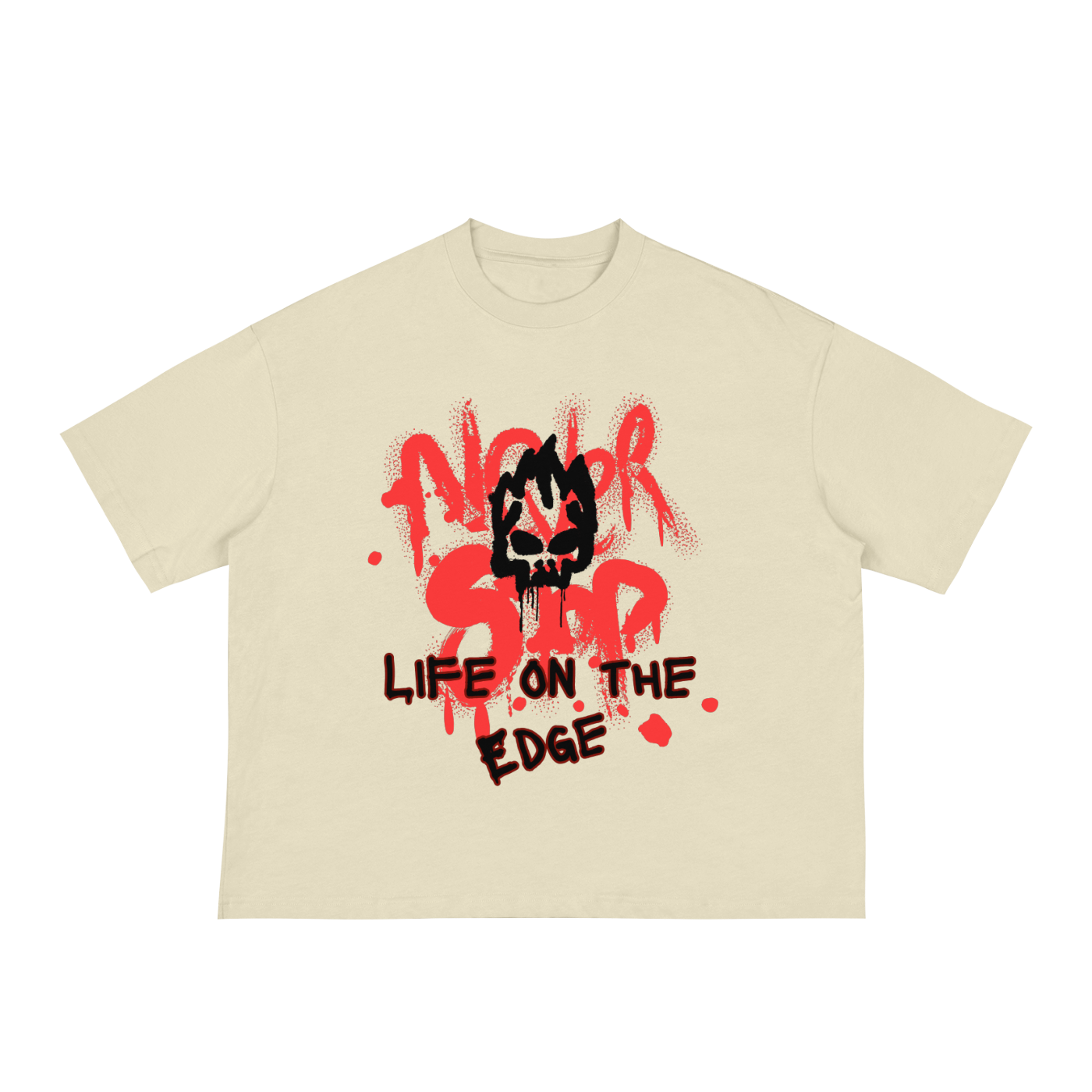Life On The Edge Classic Boxy Tee - 230 GSM