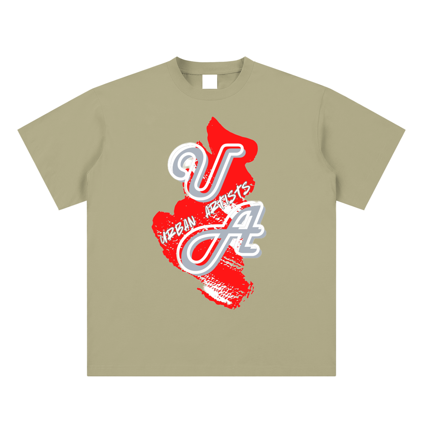 Logo Sueded Cotton T-shirt