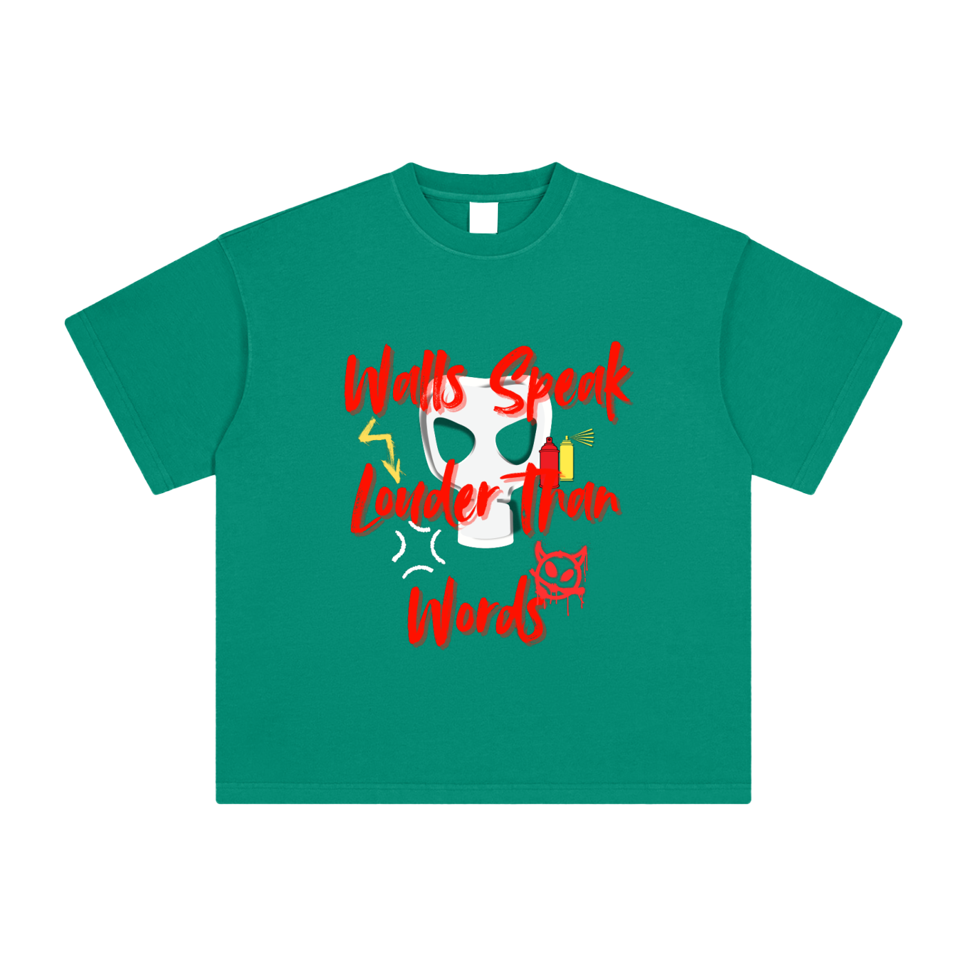 Walls Speak Heavyweight Vintage Washed T-Shirt
